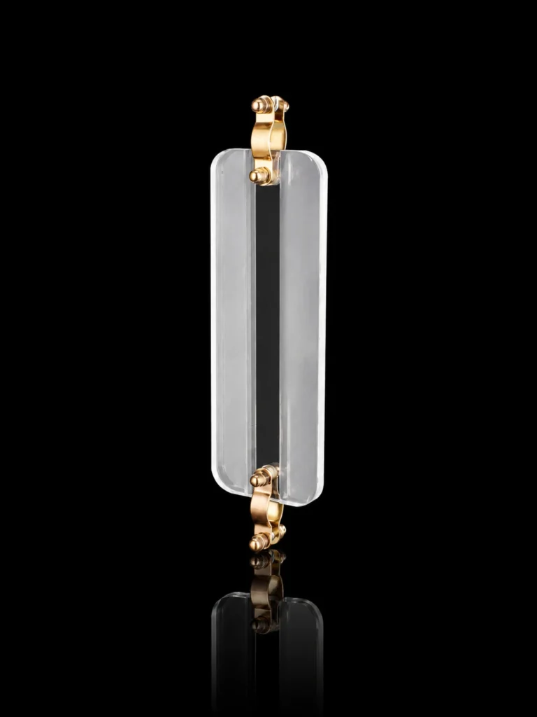 Panneaux rectangulaires suspendus en cristal — référence produit RH-003
