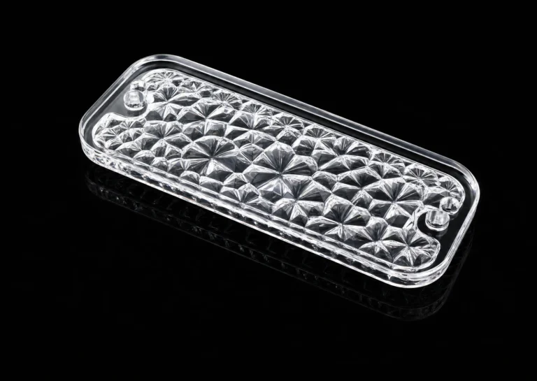 Panneaux rectangulaires suspendus en cristal — référence produit RH-009