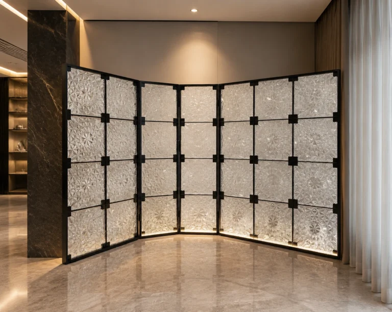 Panneaux et modules carrés en cristal — Référence d’application 003