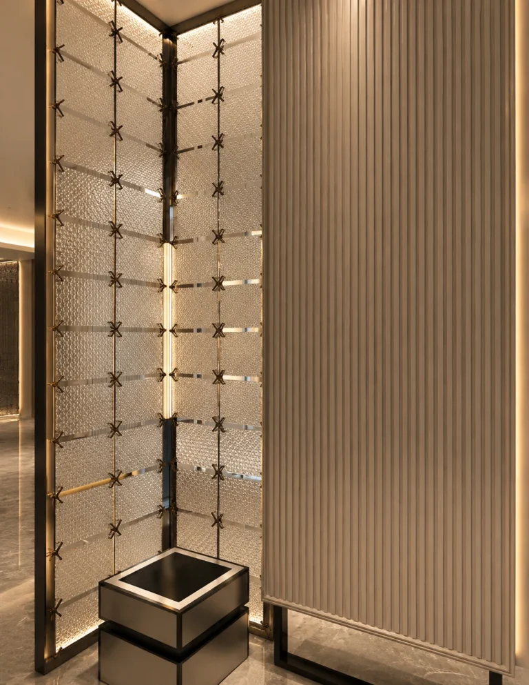 Panneaux et modules carrés en cristal — Référence d’application 007