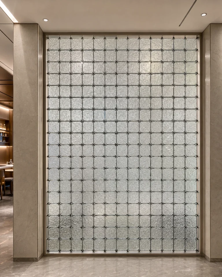 Panneaux et modules carrés en cristal — Référence d’application 016
