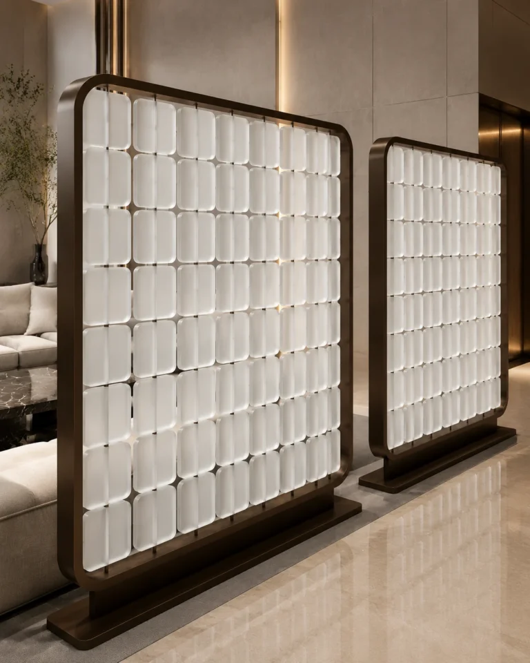 Tube-Linked Crystal Panels — Application reference 012
